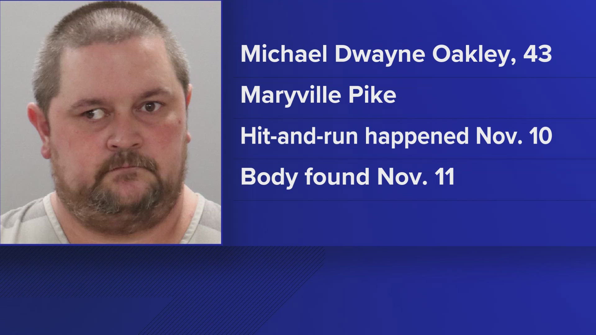 KCSO: Man charged after fatal hit-and-run on Maryville Pike Monday ...