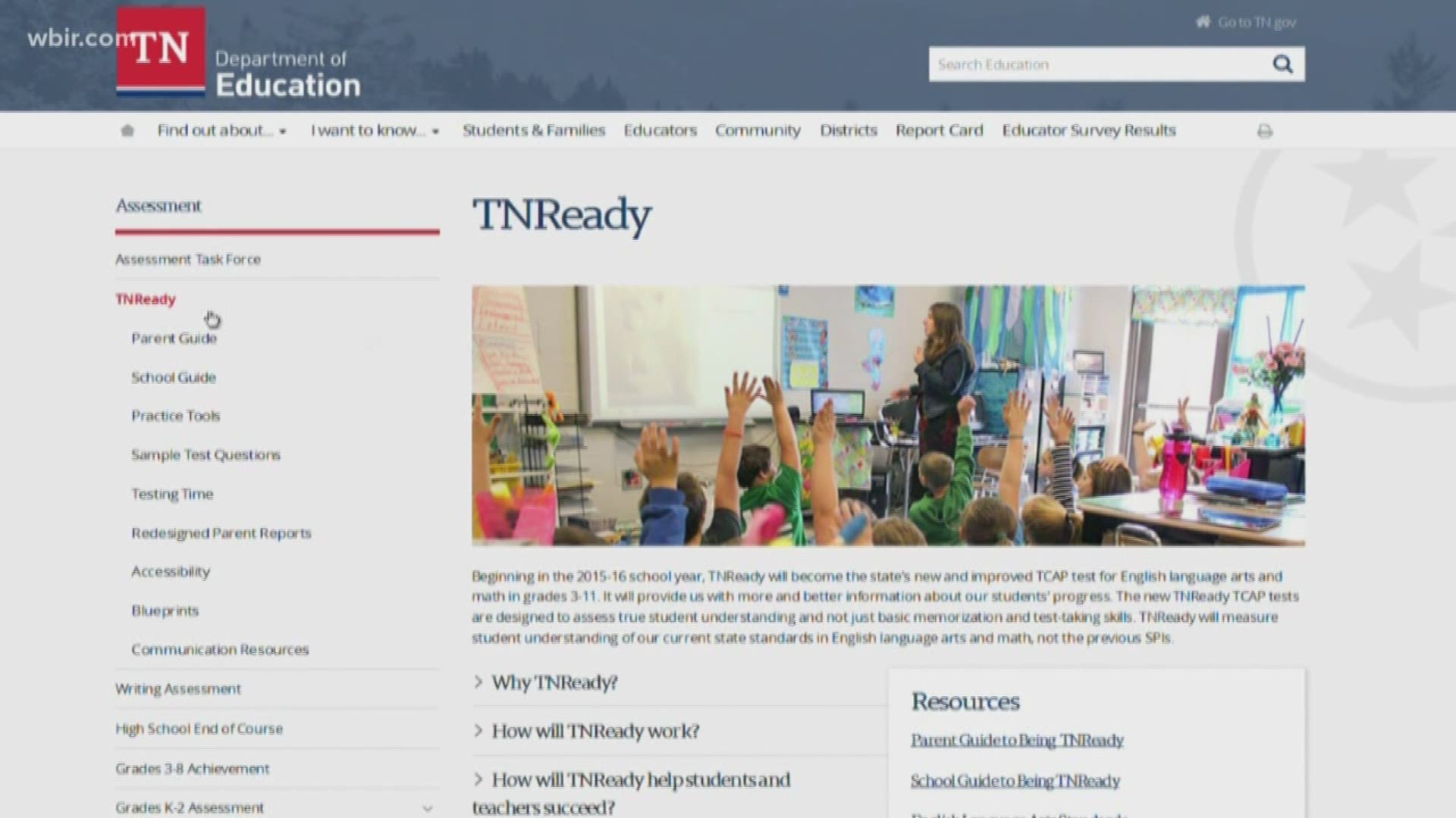 April 19, 2018: Lawmakers voted for TNReady results not to count against students, teachers and schools this year after days of issues with the testing platform. Still, thousands of students will have to complete the testing.