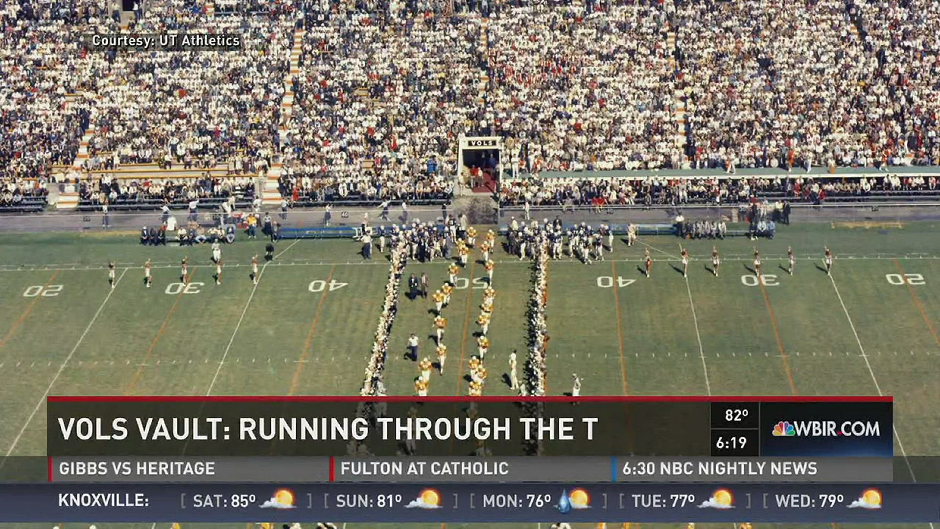 A look at a great tradition in UT history - running through the T.