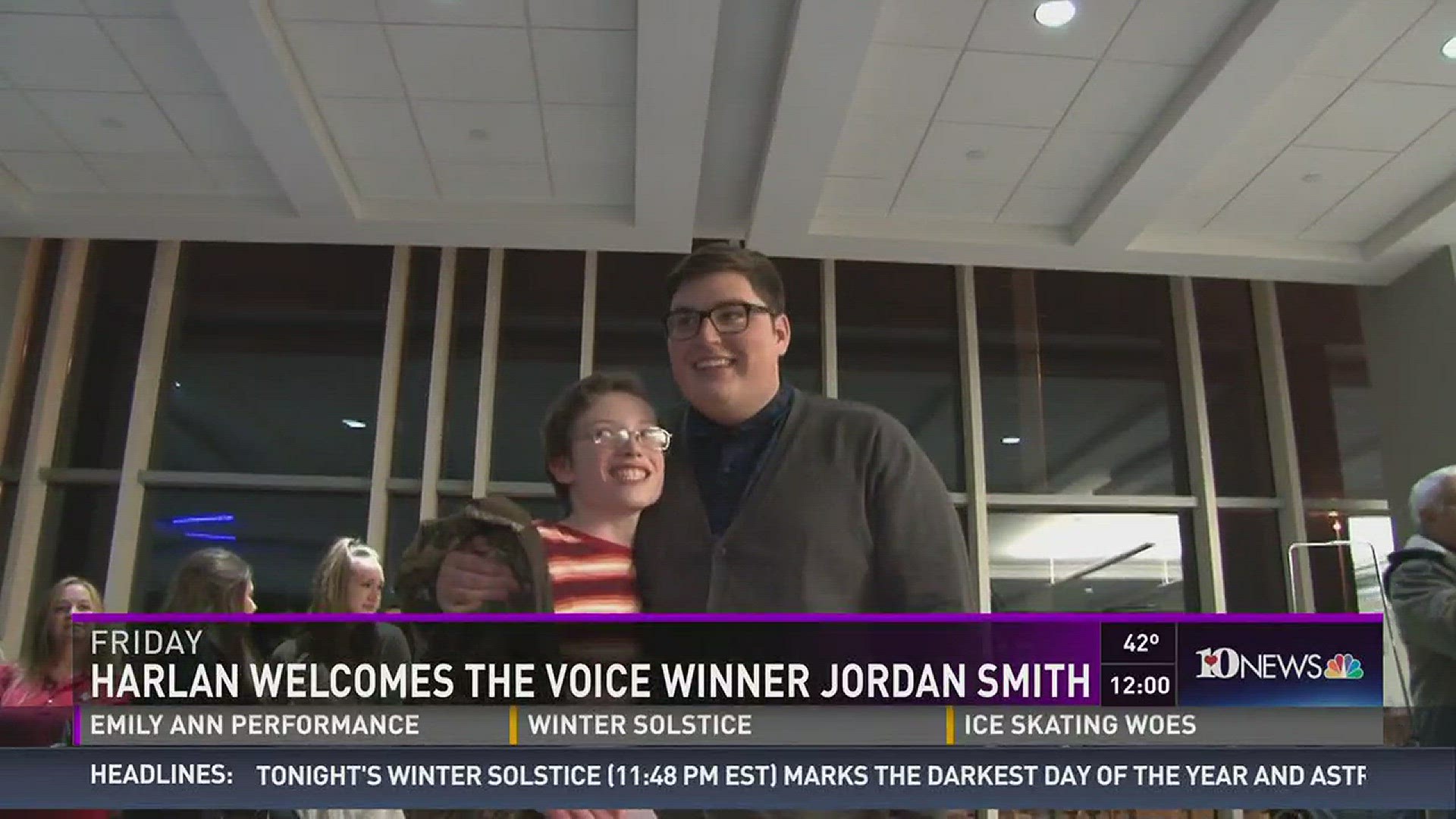 Jordan Smith won season nine of NBC's "The Voice."