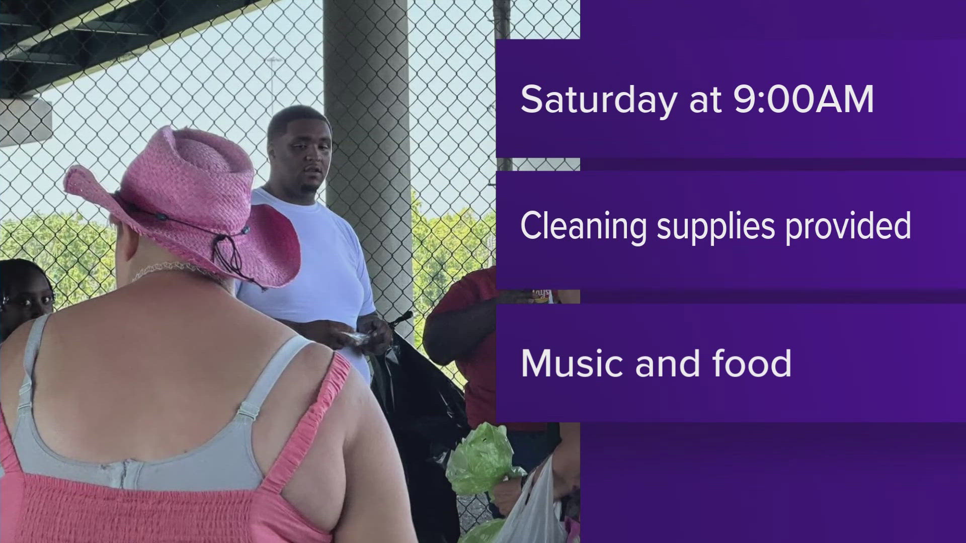 The Five Points Up Coalition will host the community cleanup. It is meant to bring neighbors together and to clear litter and trash from waterways.
