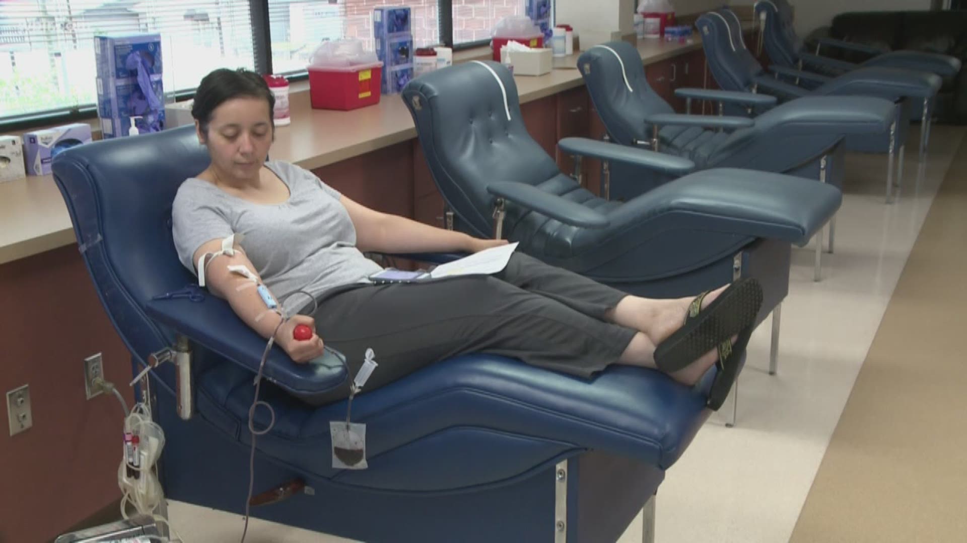 After a busy Fourth of July weekend, MEDIC Regional Blood Center is low on donations. Right now, the center is in need of O negative and O positive donors.