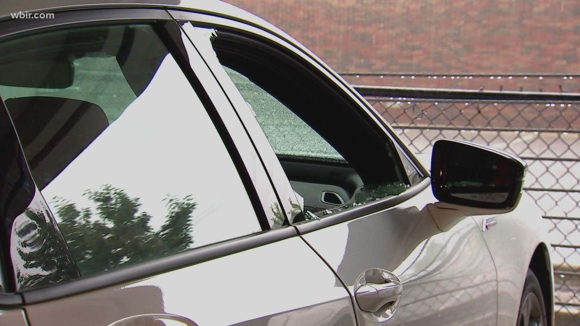 Police said the number of car break-ins is up nearly 30% this year in Knoxville.