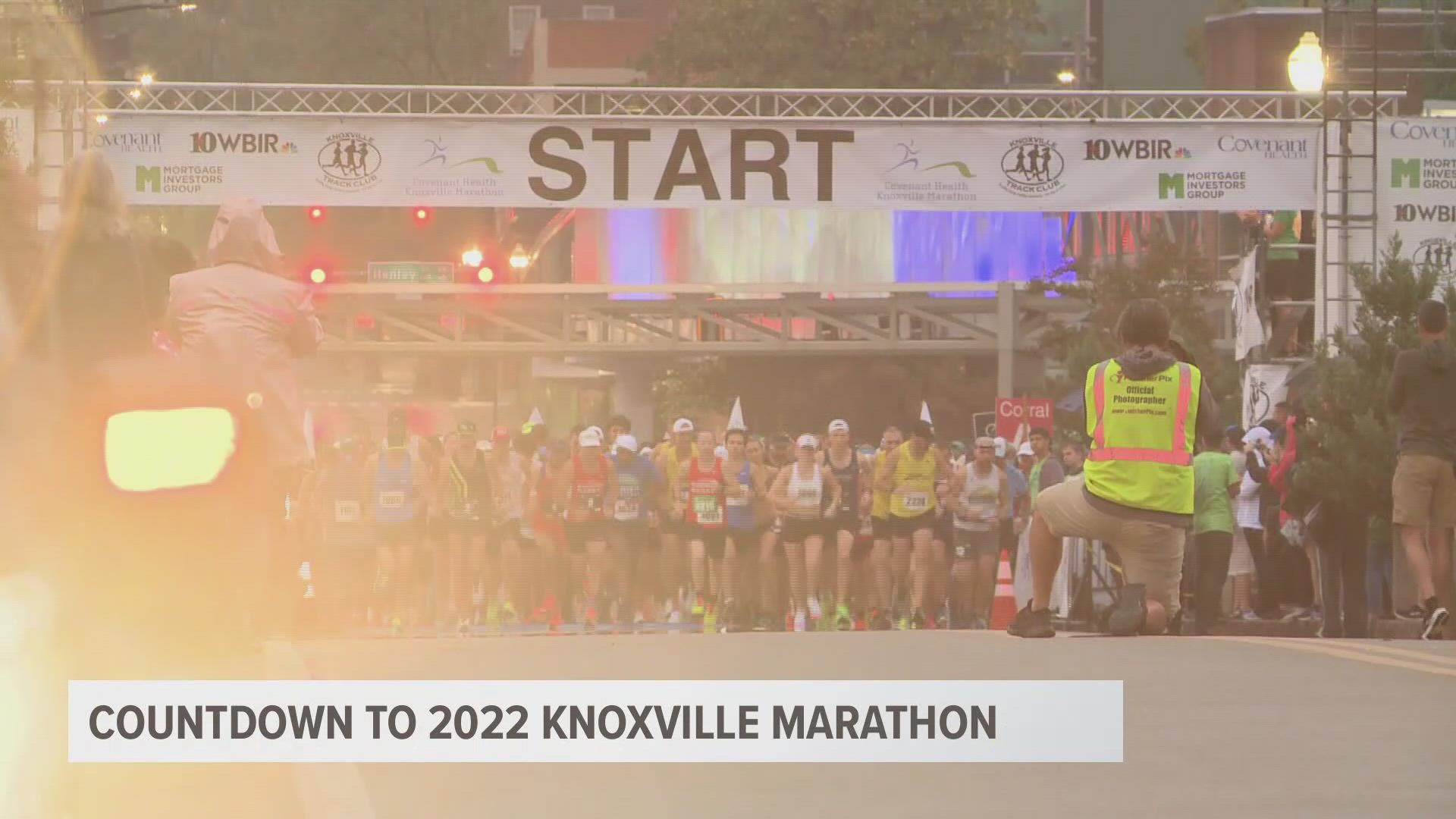 The Covenant Health Knoxville Marathon is March 27. To learn more visit knoxvillemarathon.com. Feb. 25, 2022-4pm.