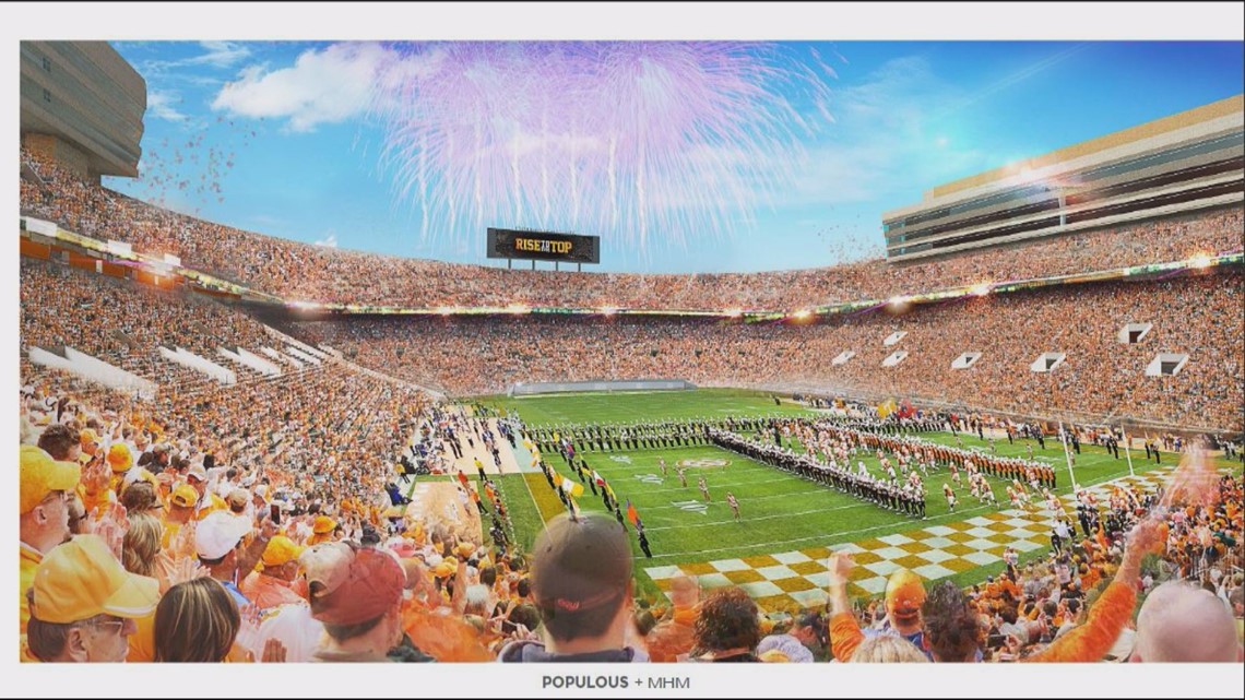 Neyland Stadium capacity to remain over 100,000 after renovations