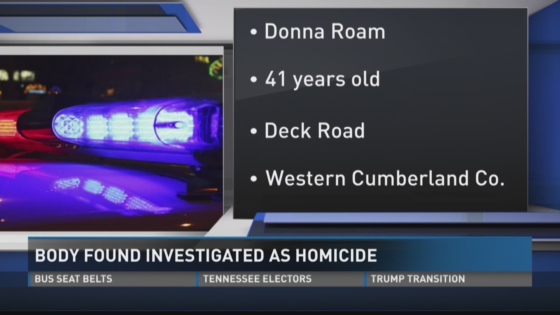 The Cumberland County Sheriff's Office is looking for a killer after a woman's body was found lying in a roadway.