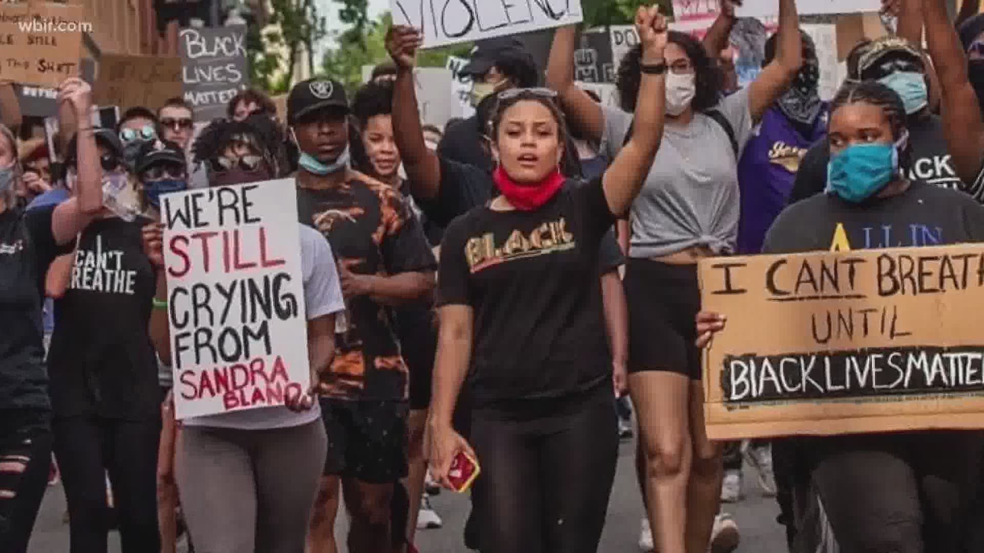 Denicia Lofton and Trevor King spearheaded protests last week with hundreds in attendance. Now, they are looking to do more.