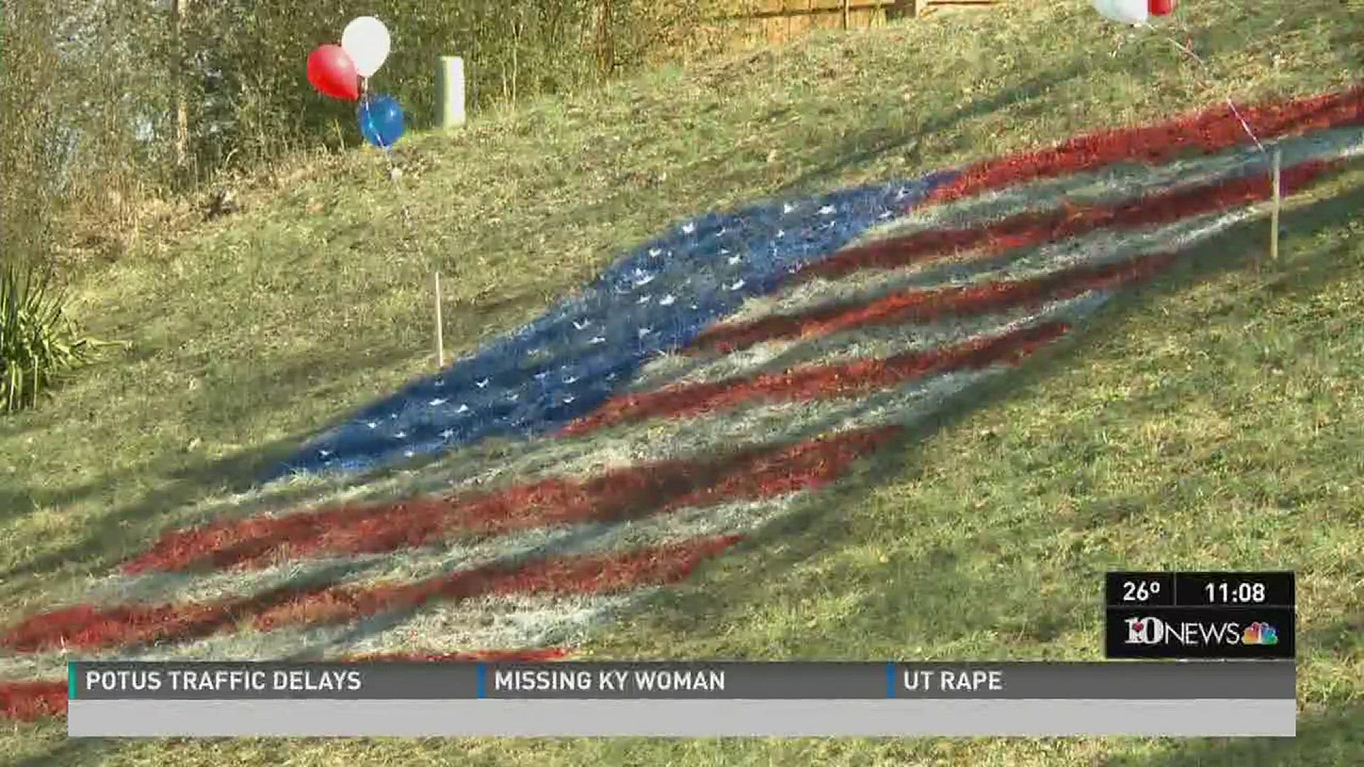 President Barack Obama's visit to East Tennessee turned into a community event for Clinton residents who came out to catch a glimpse: 1-9-15, 11PM