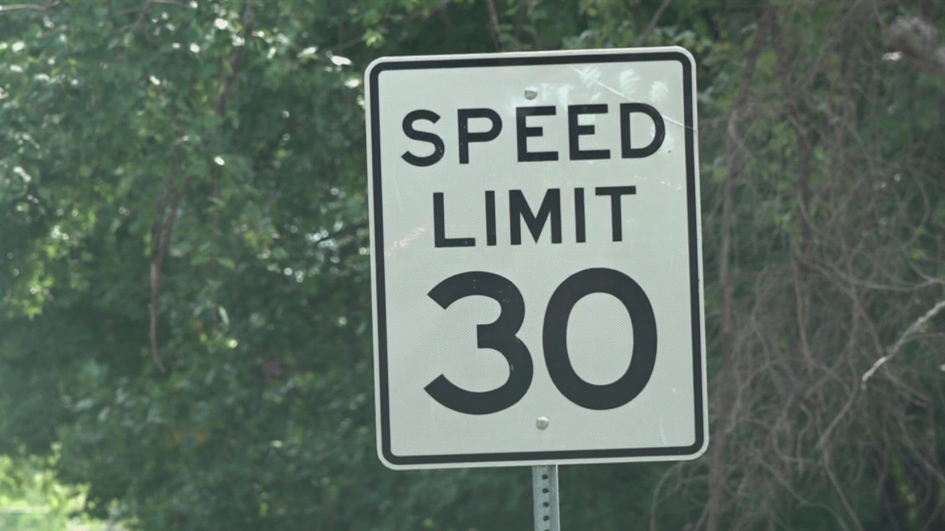 Neighbors are pushing for traffic calming measures, such as a radar speed sign or more law enforcement presence.