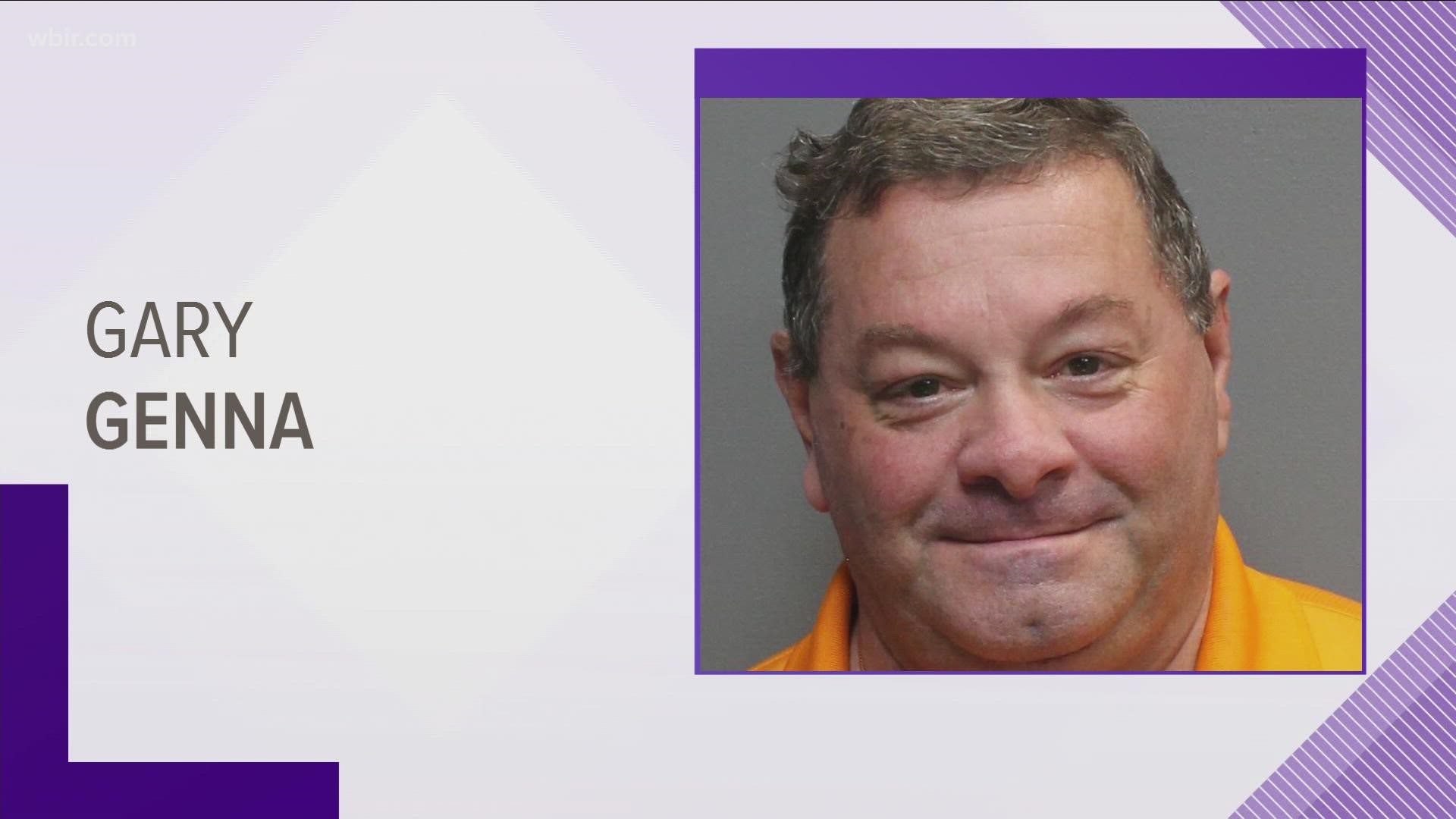 The Tennessee Massage Licensure Board said it suspended Gary Genna's license in March for sexual activity involving two former students.