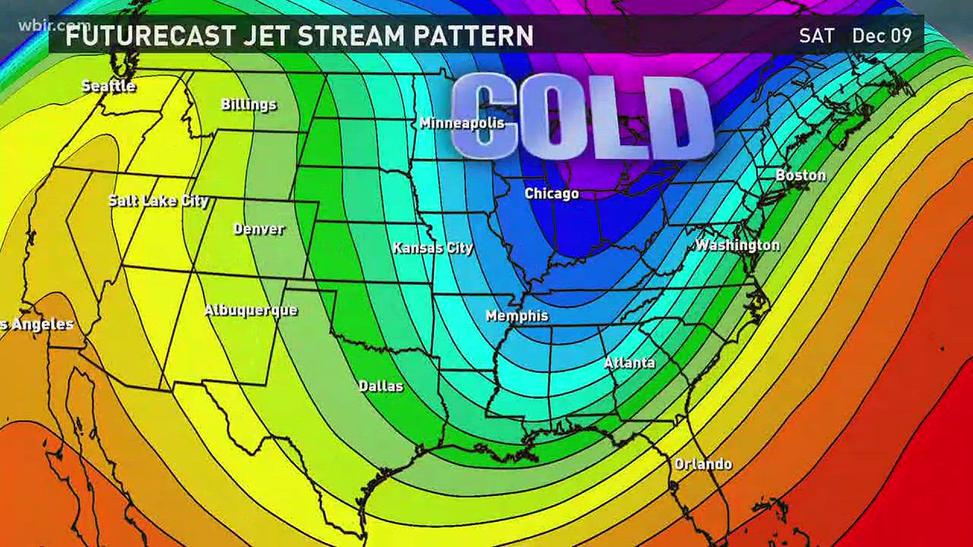 Could the polar vortex cause the cold weather coming our way later this week?