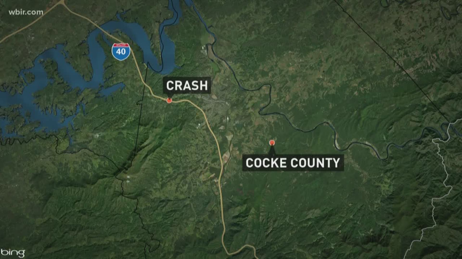 A woman from Virginia is dead and another person is injured after a motorcycle crash in Cocke County.