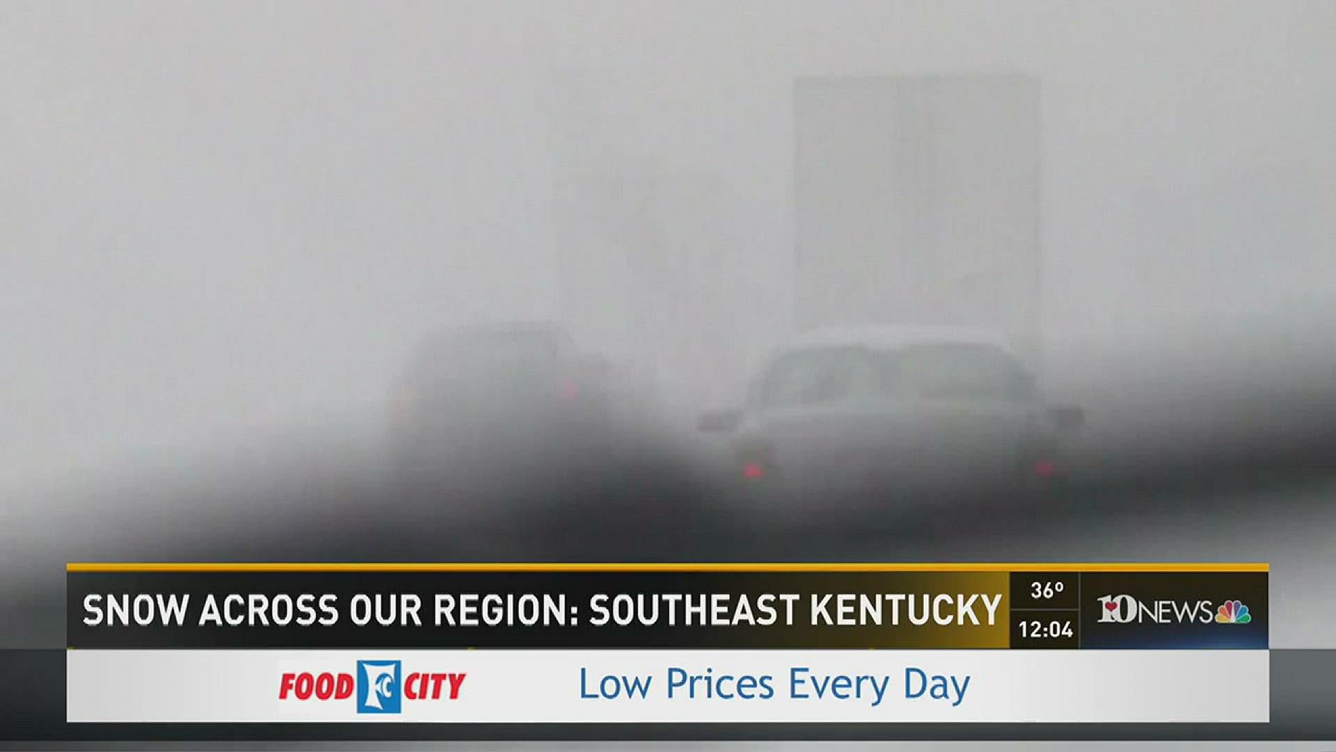 10News has team coverage of expected snow throughout East Tennessee and Southeast Kentucky.