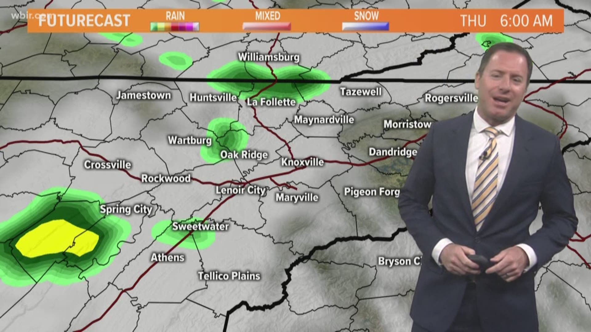 Cloudy with a chance for scattered showers