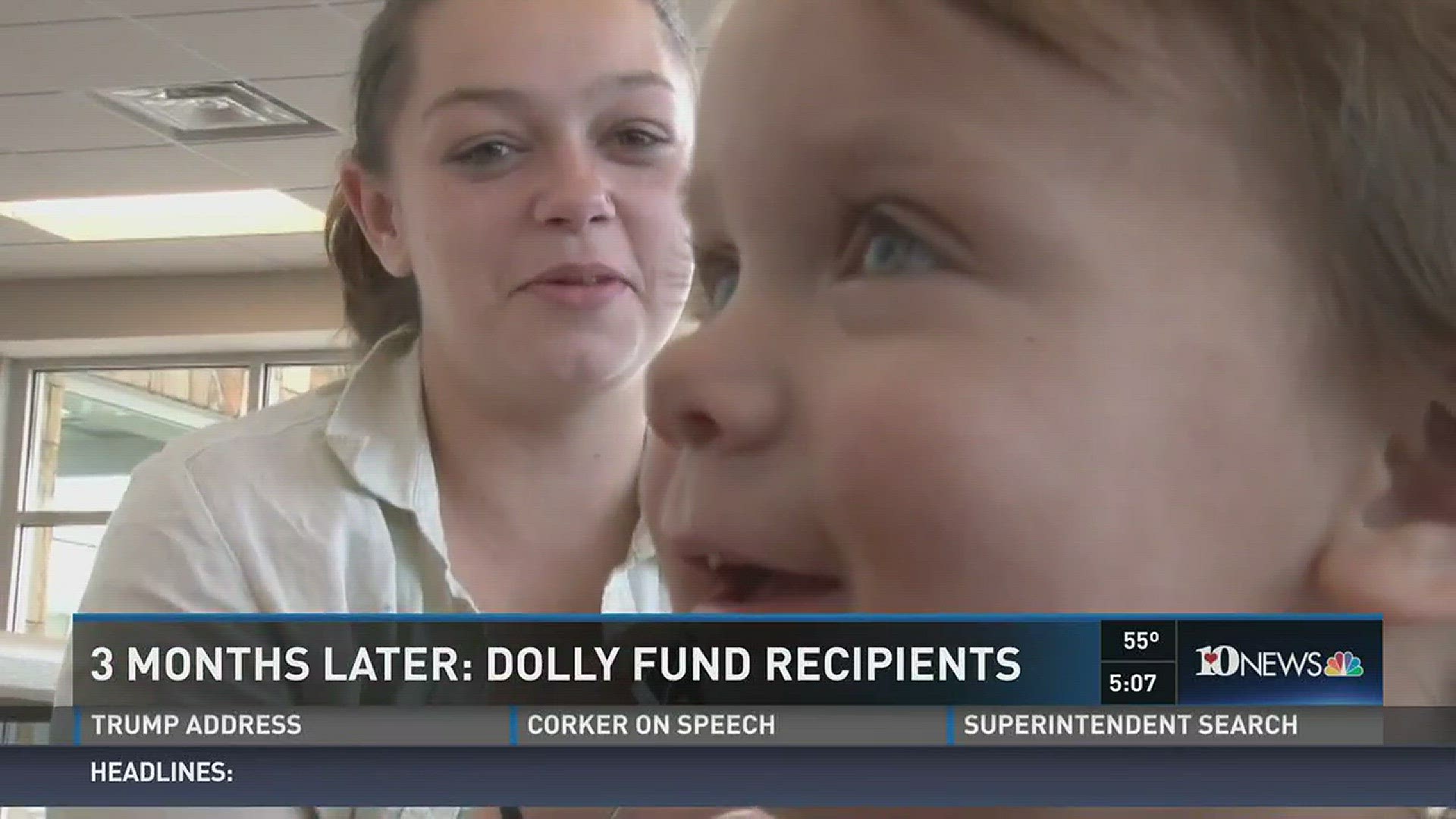 3 months after the Gatlinburg fires, we catch up with a family who has been helped by Dolly Parton's My People Fund.