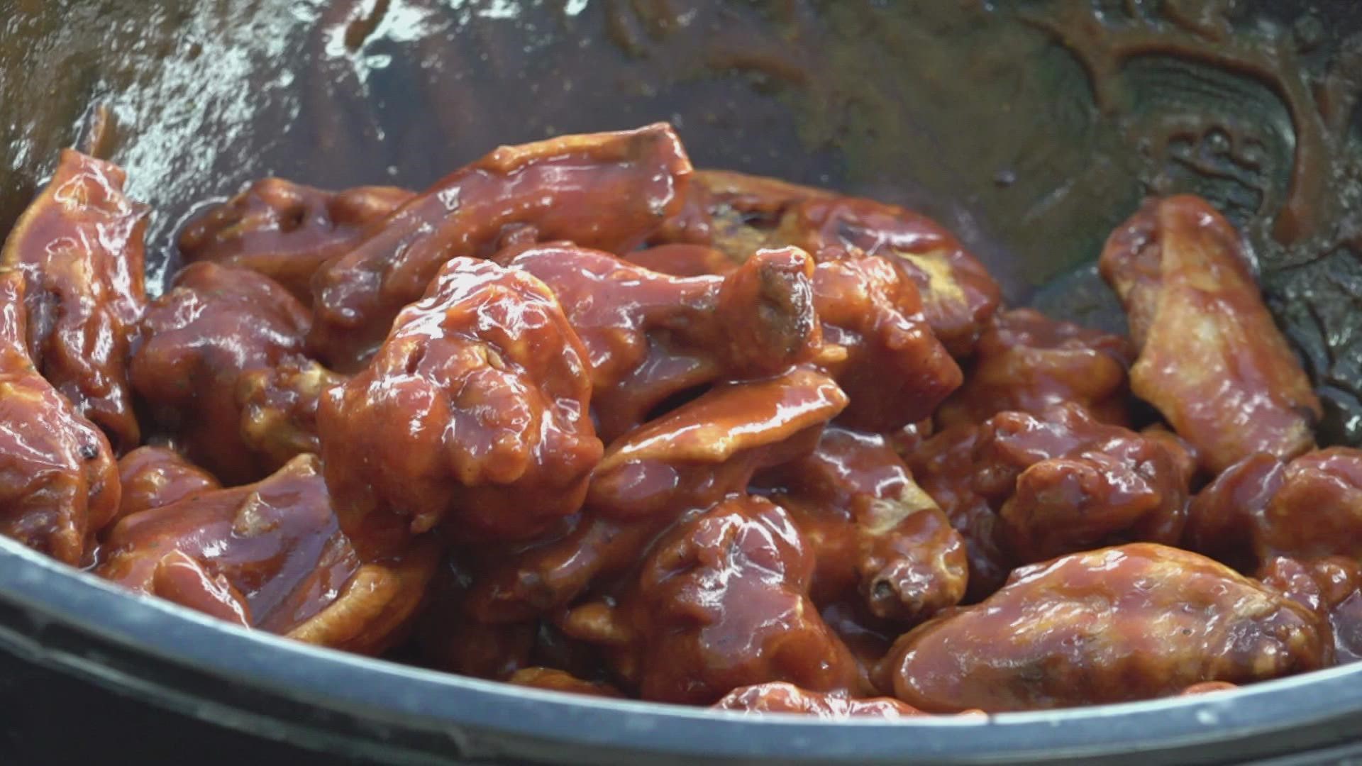 Thousands of people made their way to Worlds Fair Park for the 9th annual Big Kahuna Wing Festival. The festival celebrates the creation of the Buffalo wing.