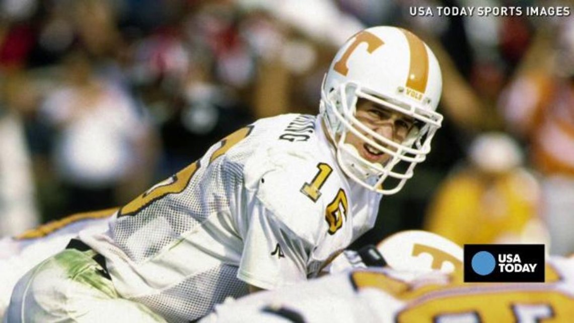 The moment that Peyton Manning took over at QB for the Vols after Todd  Helton's injury! 