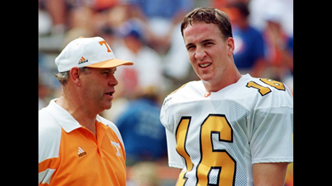 Peyton Manning and Todd Helton through the years