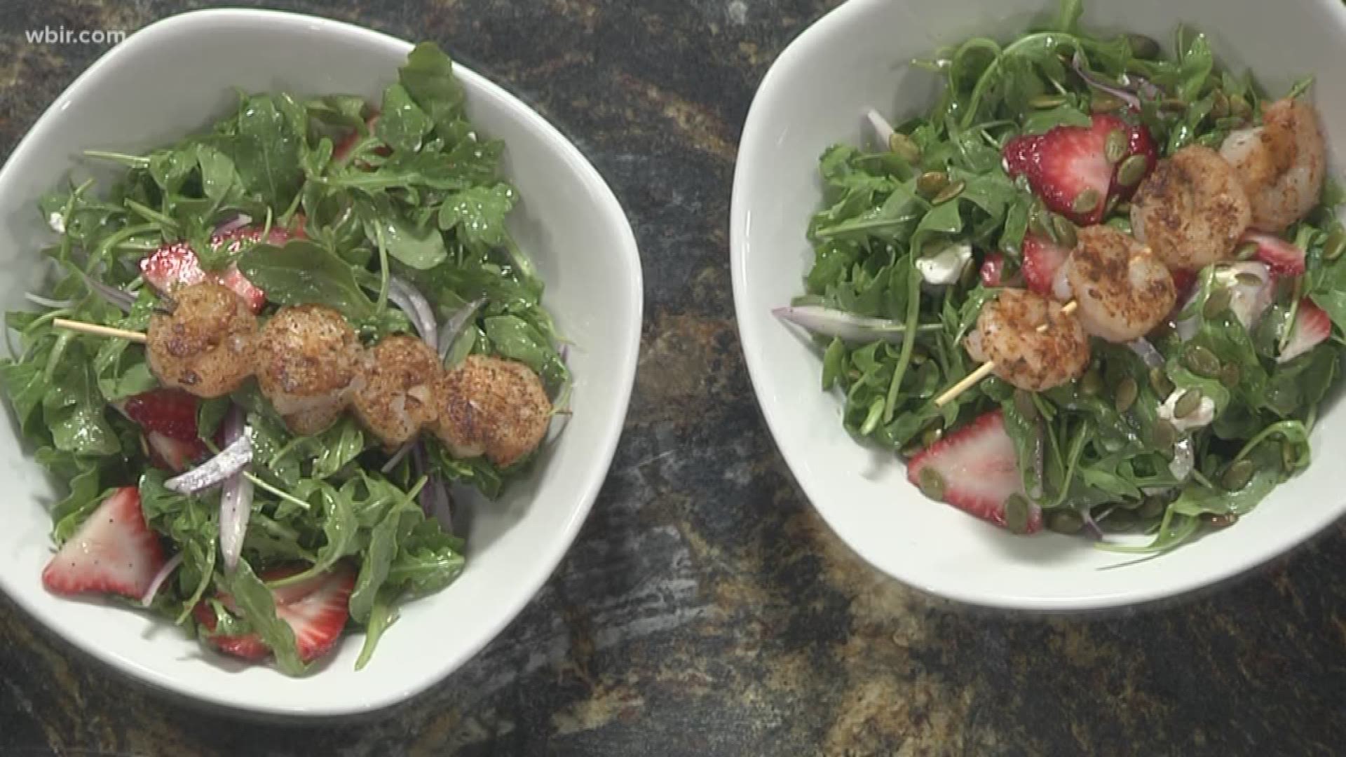 Chef TJ from Babalu shows us how to make a delicious salad.