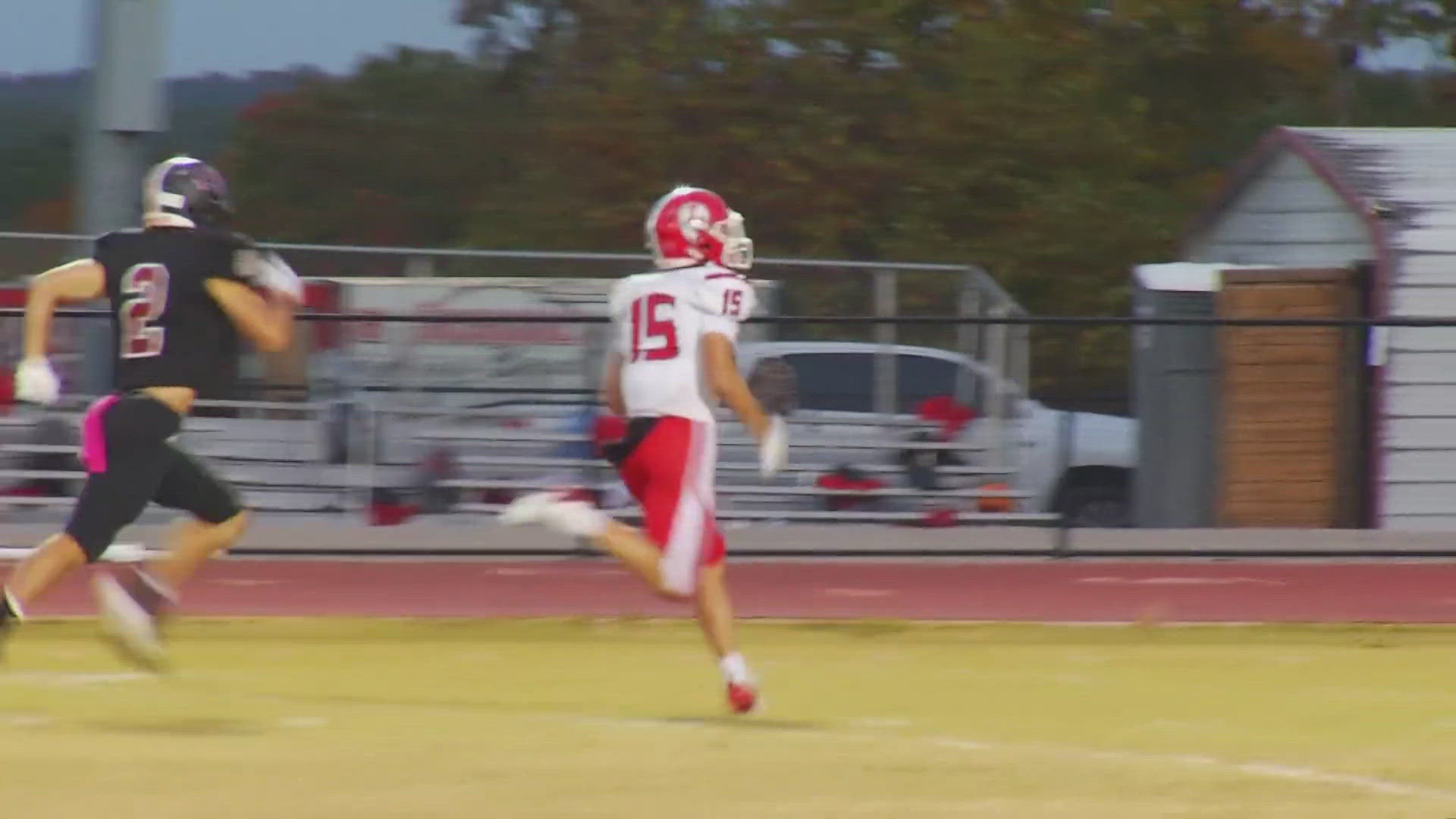 The game wasn't even close as Loudon dominated the field.