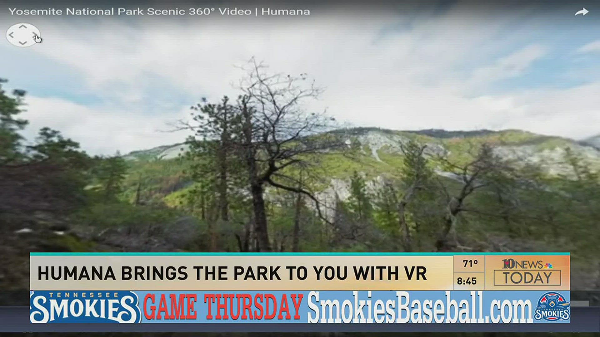 There will be a VR tour of the National Parks sponsored by Humana Monday on Western Avenue.