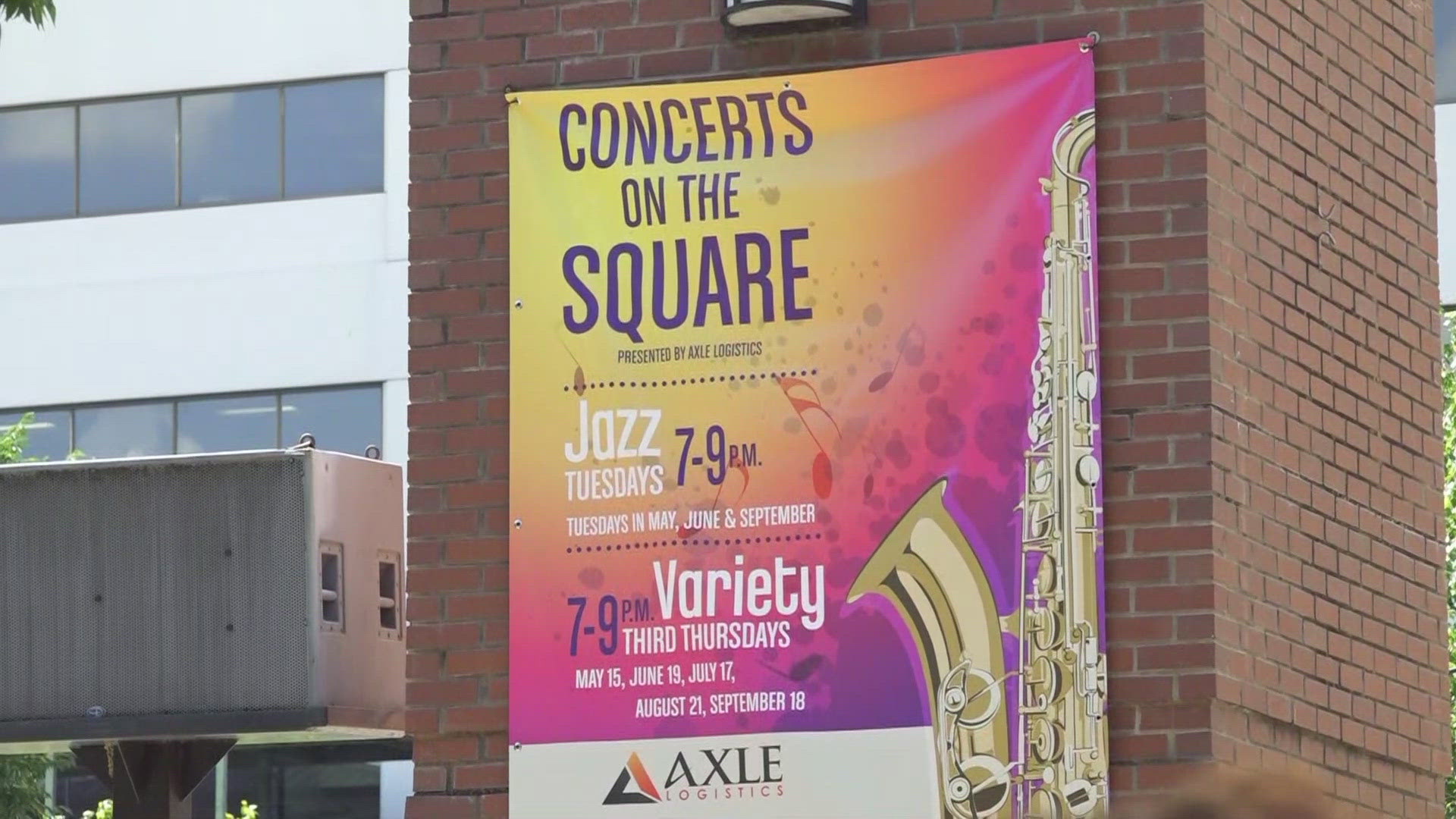 Jazz On The Square is on Tuesdays from 7 p.m. to 9 p.m. on the outdoor stage at Market Square Mall.