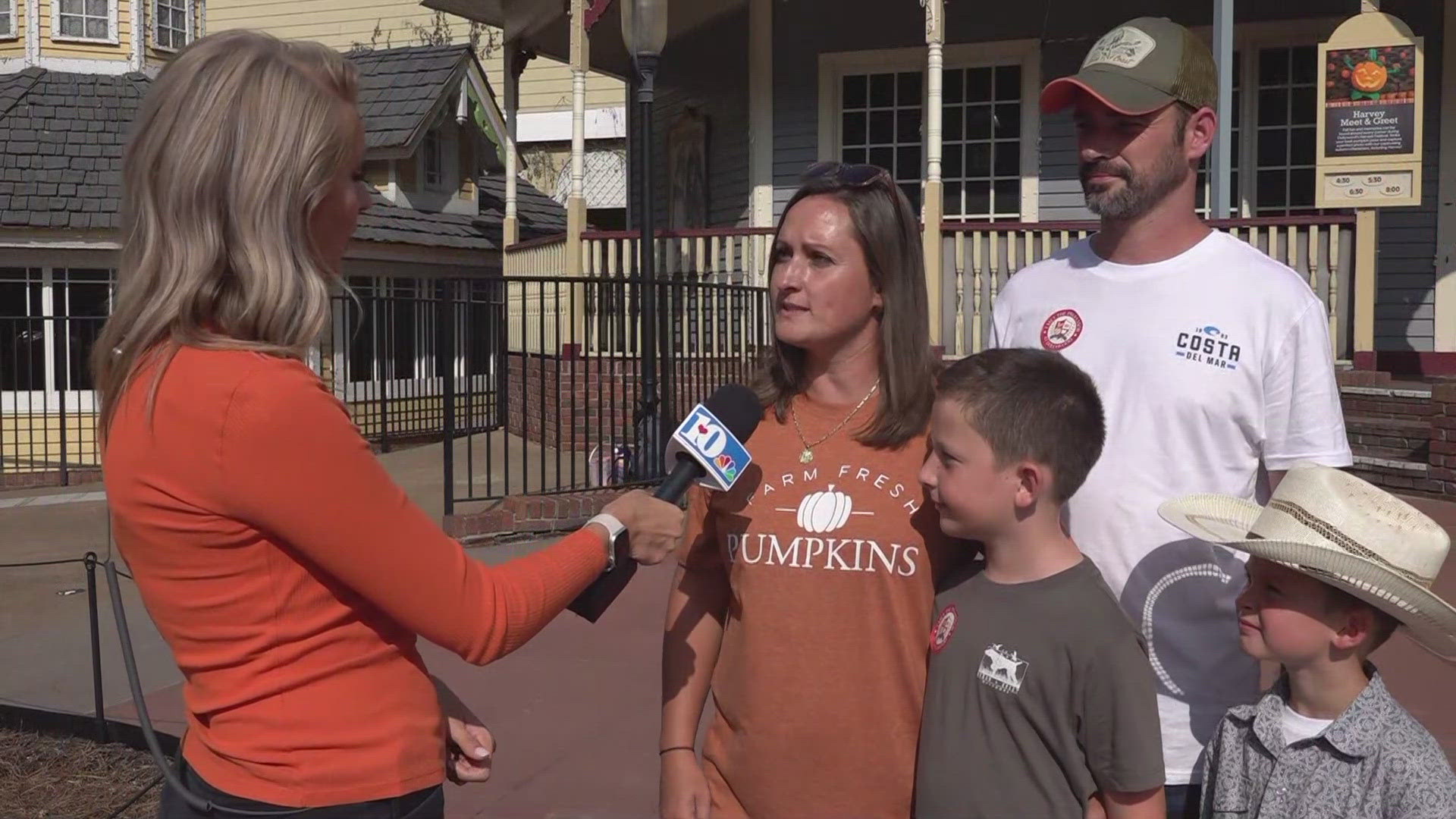 Thousands of pumpkins are on display and several of them have a story behind it.