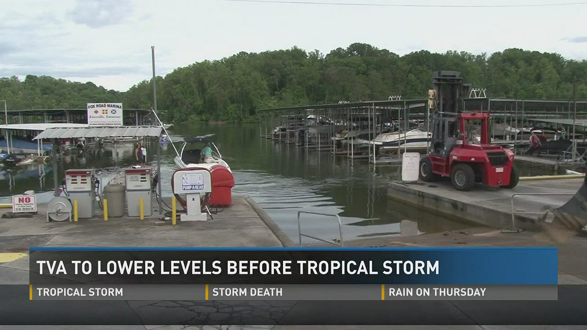 June 21, 2017: Tropical Storm Cindy is expected to drop heavy rain across East tennessee, and TVA is preparing to lower lake levels on nine dams.