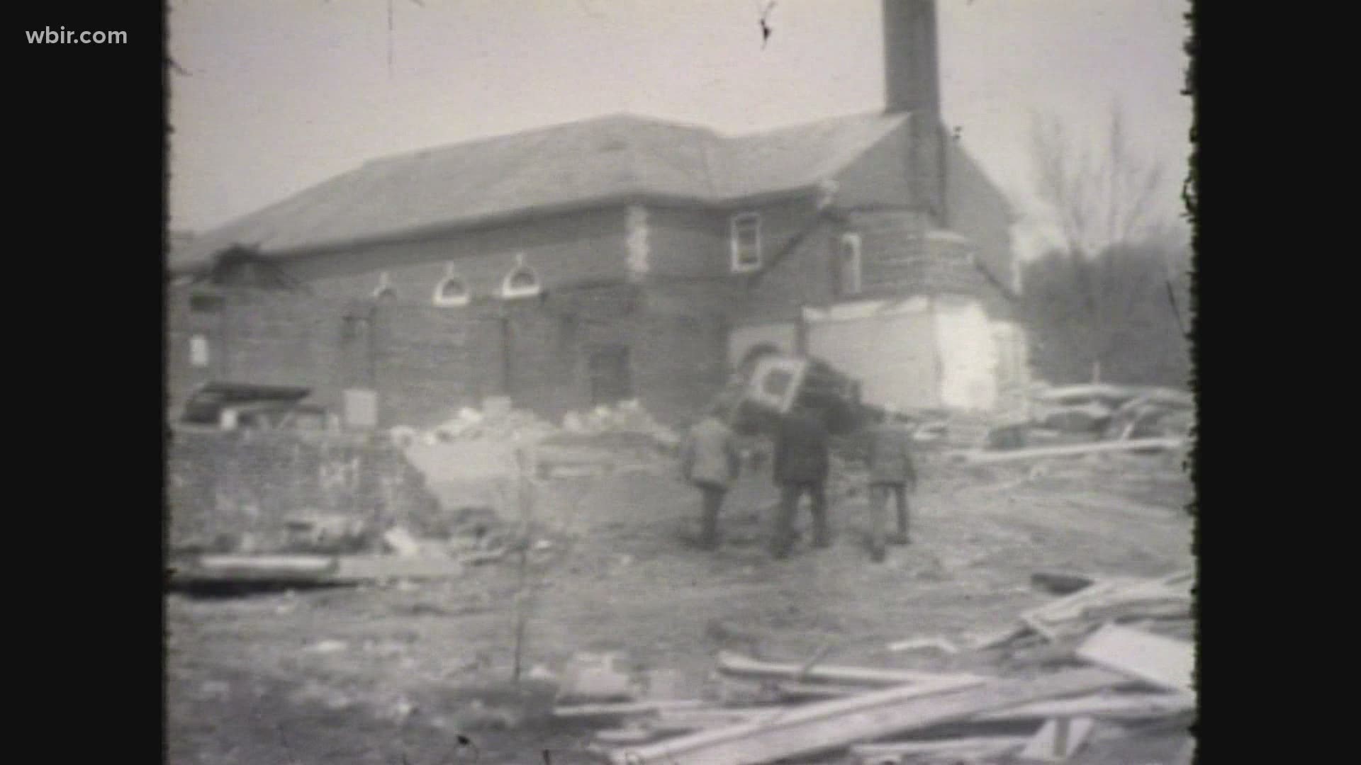 The bombing in 1958 happened two years after the integration of the high school with the Clinton 12.