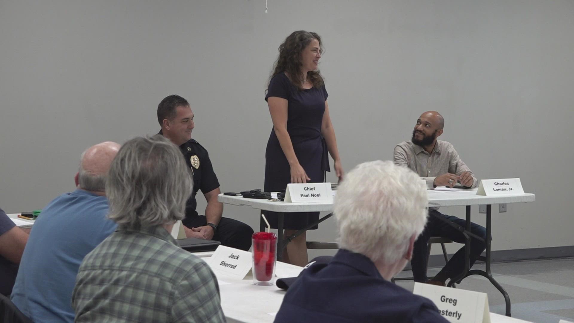 The Neighborhood Advisory Council meets every month. On Wednesday, members mostly asked about how KPD plans to address overdoses in the community.