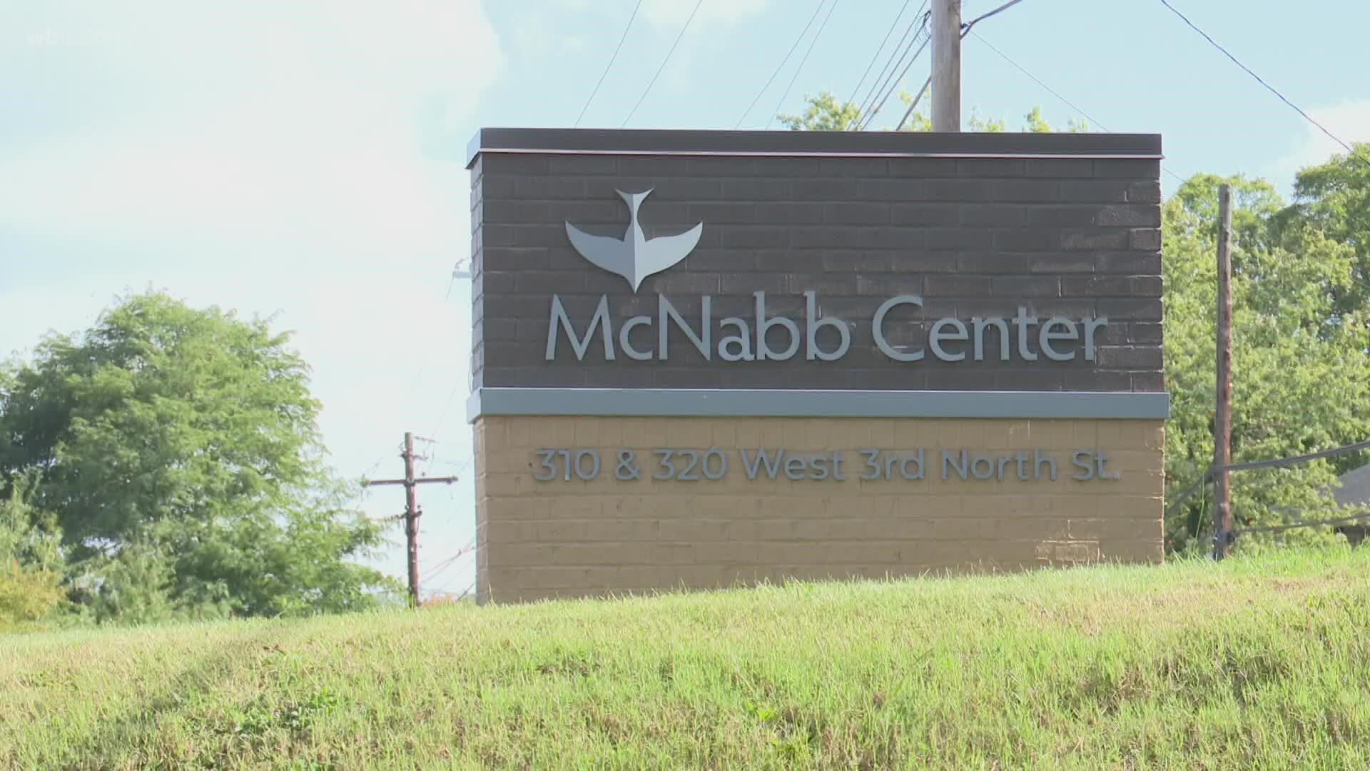 The McNabb Center also offers a family walk-in center.