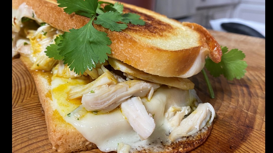 Hot Honey Curry Chicken Grilled Cheese | wbir.com