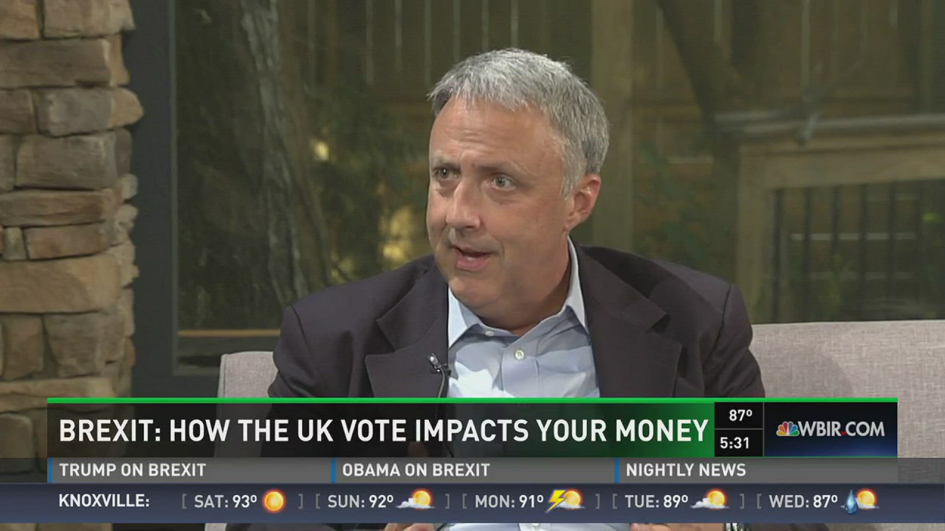 The president of Brogan Financial sits down with Beth to talk about the financial impact felt here in the U.S. following the announcement that the U.K. voted to leave the European Union.