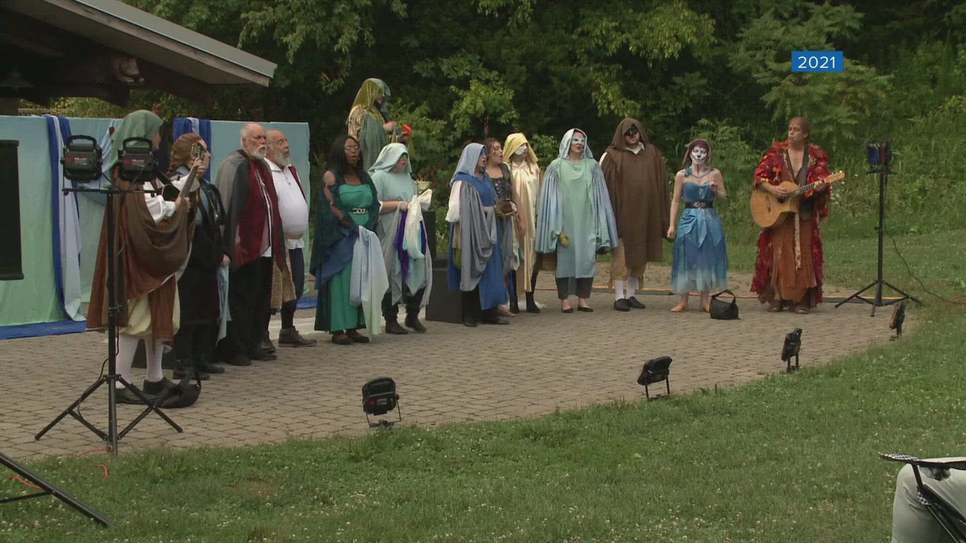 Knoxville Shakespeare will hold performances at the Ijams Nature Center each week through August 13th.