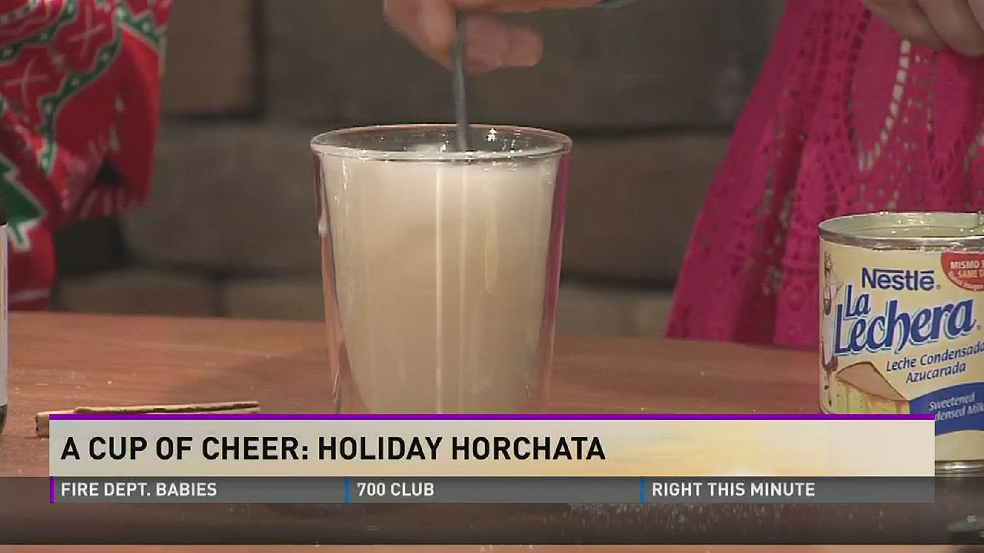 A Cup of Cheer: Holiday Horchata