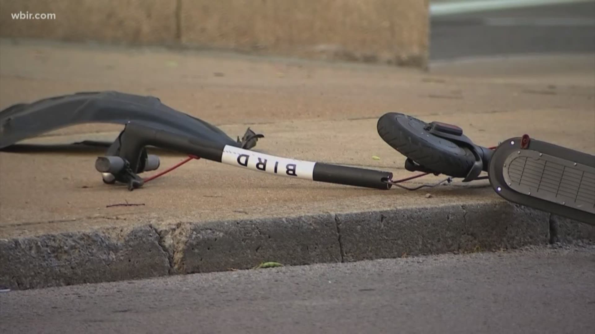 Police said Lindsey Cowan, 28, of Knoxville and Rachel Johnson, 27, of Oak Ridge were riding scooters when they collided with a Lexus in the middle of the intersection with Union Street and 5th Avenue North in Nashville.