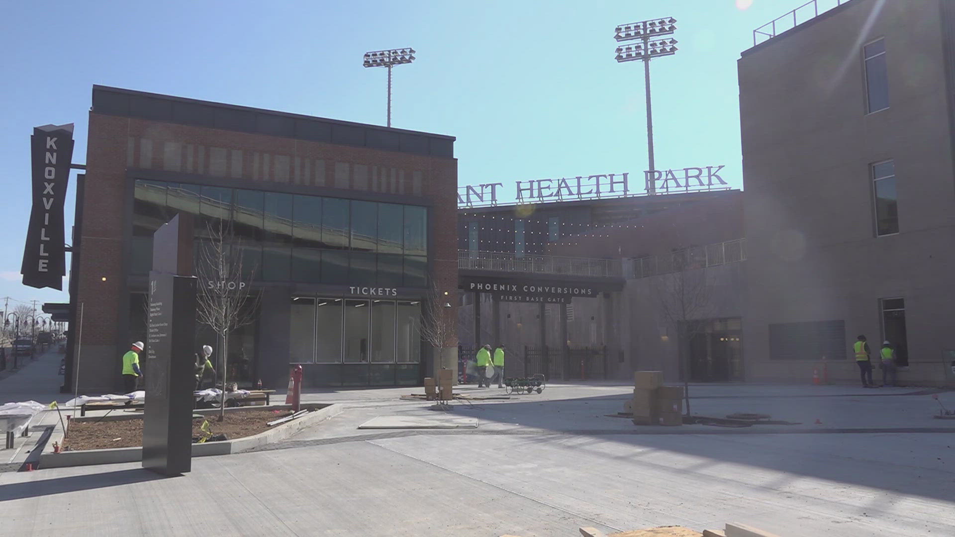 We're just two weeks away from the home opener! You can still snag some tickets for opening day at the new Covenant Health Park in downtown Knoxville.