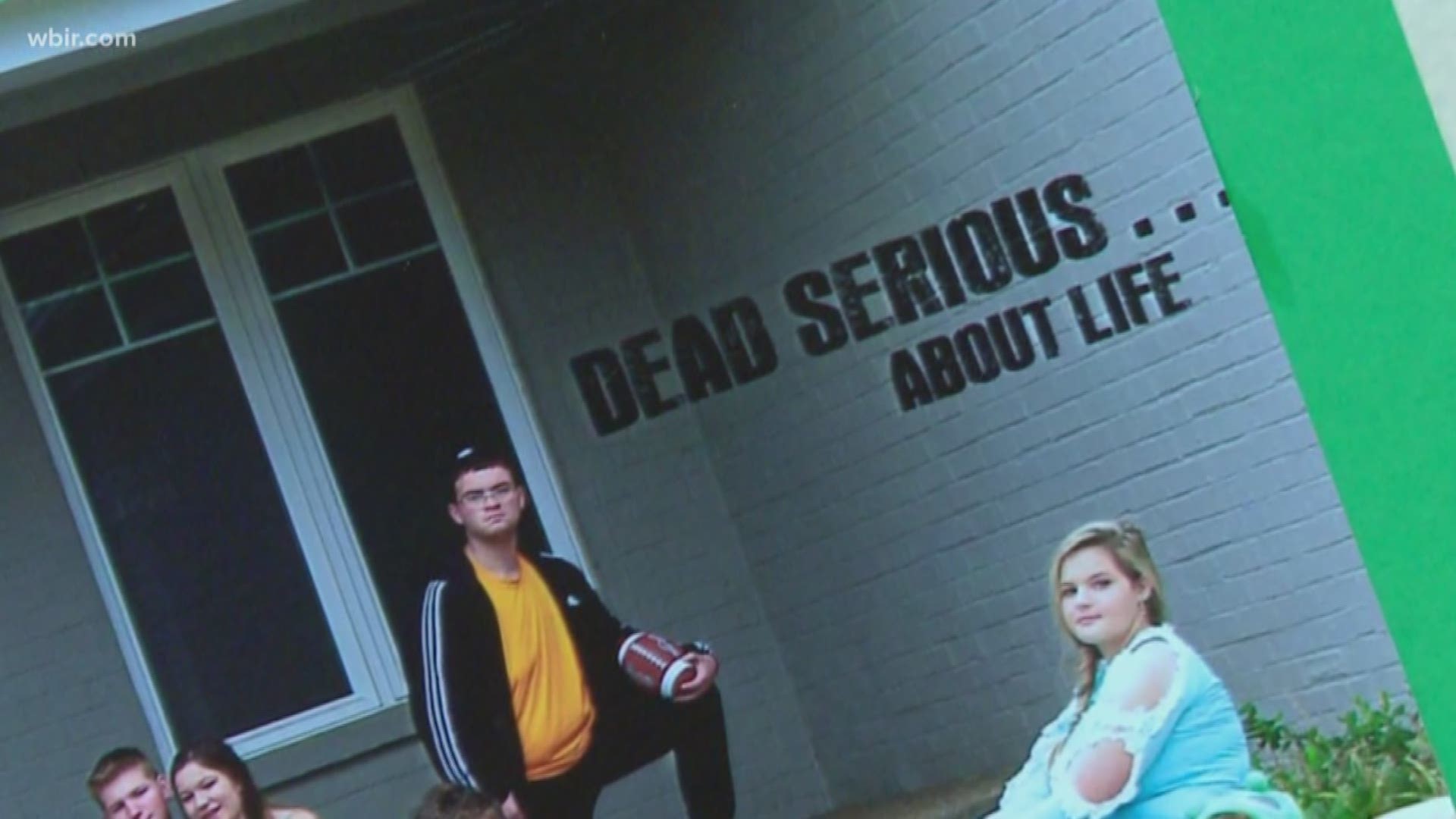 The group is called "Dead Serious...About Life." It travels all over the country performing music and hoping to encourage other teens not to give up.