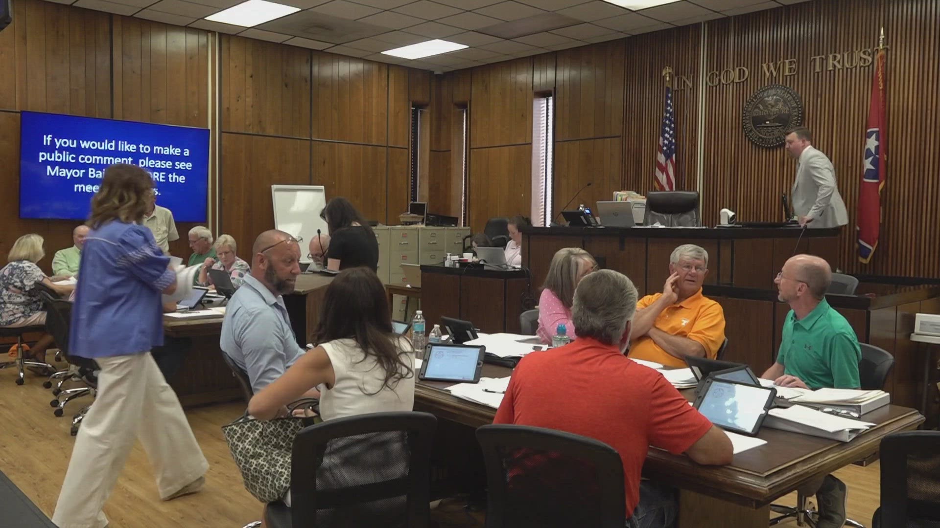 Union County commissioners are in the process of discussing the budget, and higher taxes could be a part of it.