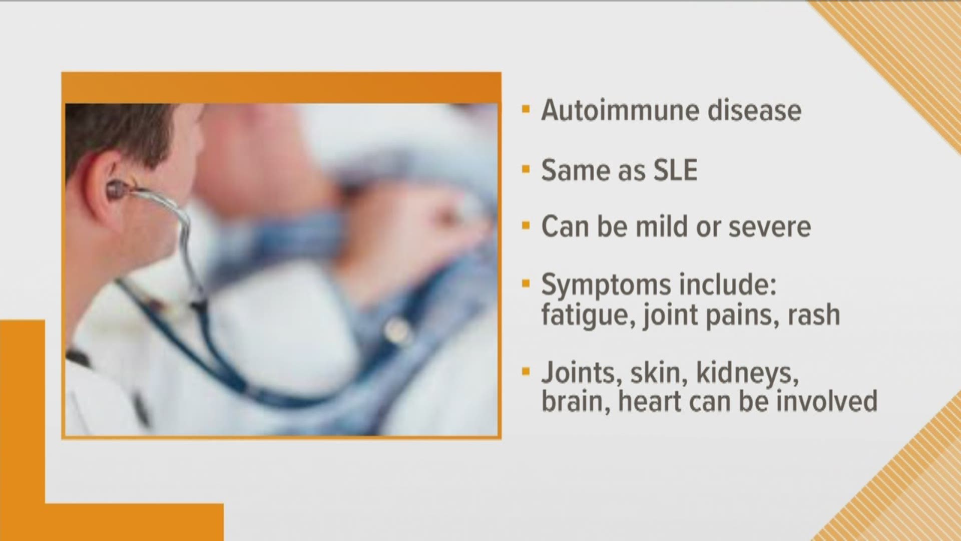 Dr. Bob is here to talk about the symptoms and treatments of Lupus, an autoimmune illness.