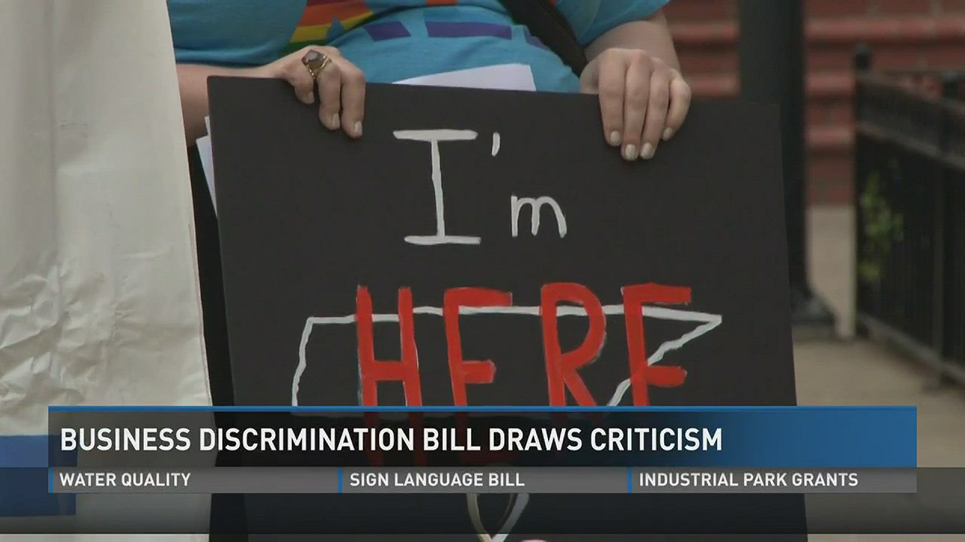 March 22, 2017: Equal rights activists want to spread the word about a bill they say not only unfairly targets the LGBT community, but could also hurt the state's economy.