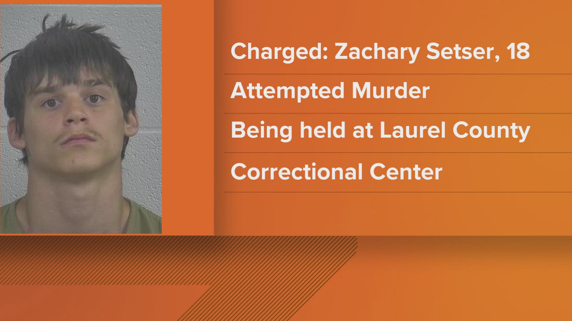 An 18-year-old is accused of shooting someone several times during a fight at apartments south of London on June 26.