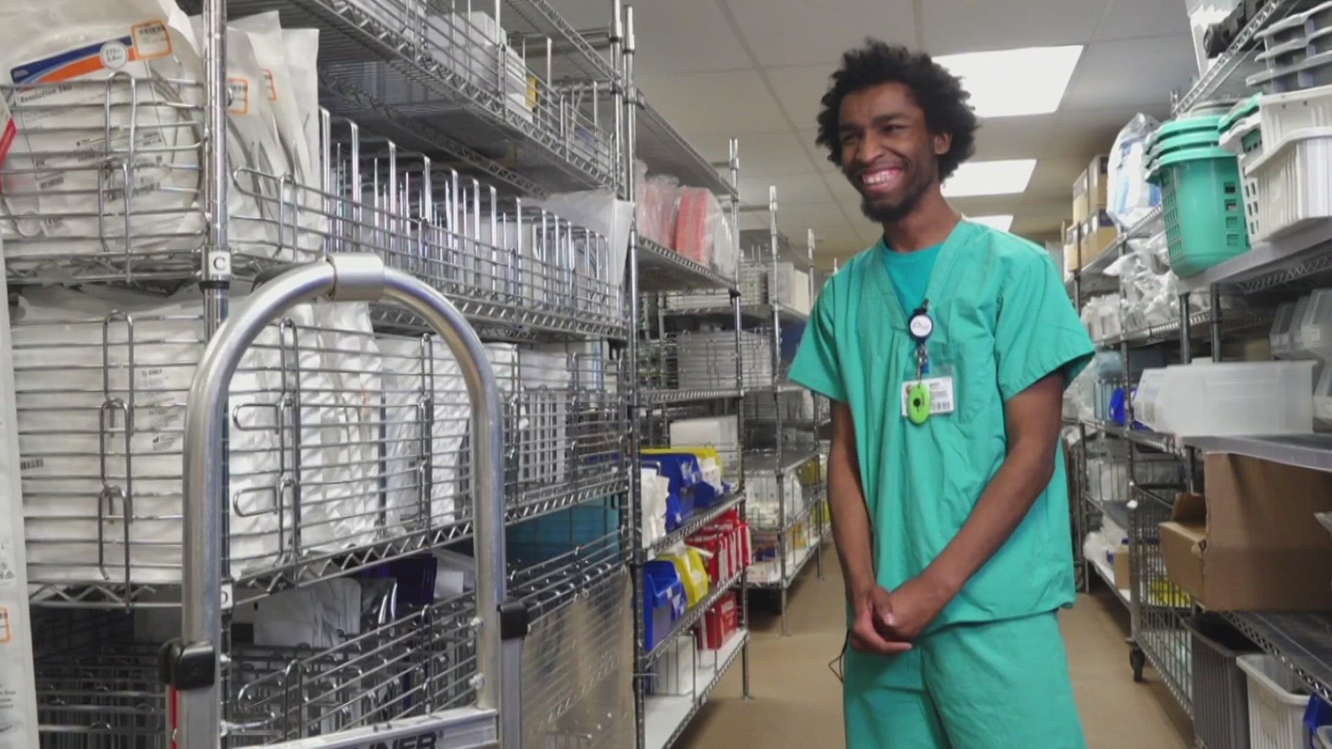 Behind the scenes in Parkwest Hospital, there are many people ensuring things run smoothly but one employee in particular takes the cake for work ethic.