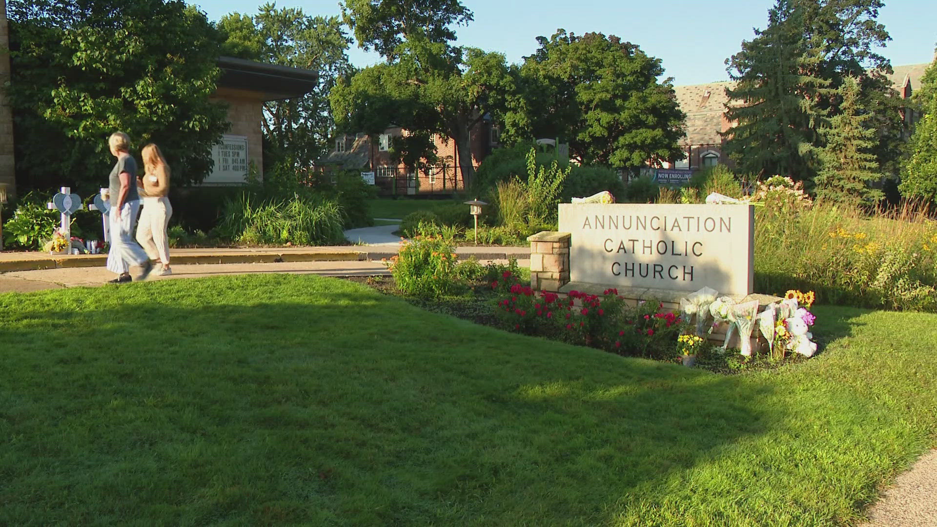 Two children, an 8-year-old and a 10-year-old, were killed in the shooting. 