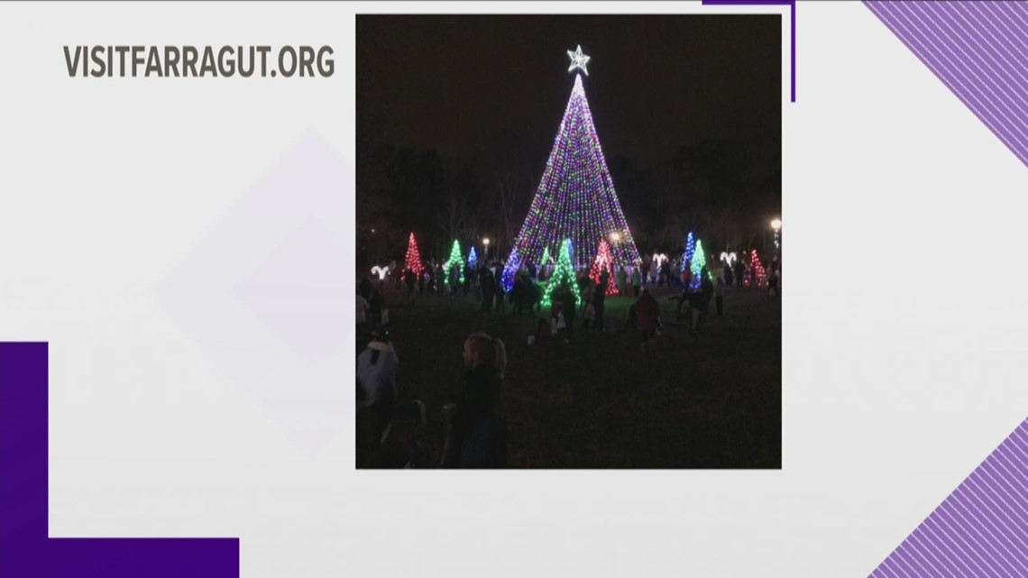 Farragut counts down to Christmas with Light The Park
