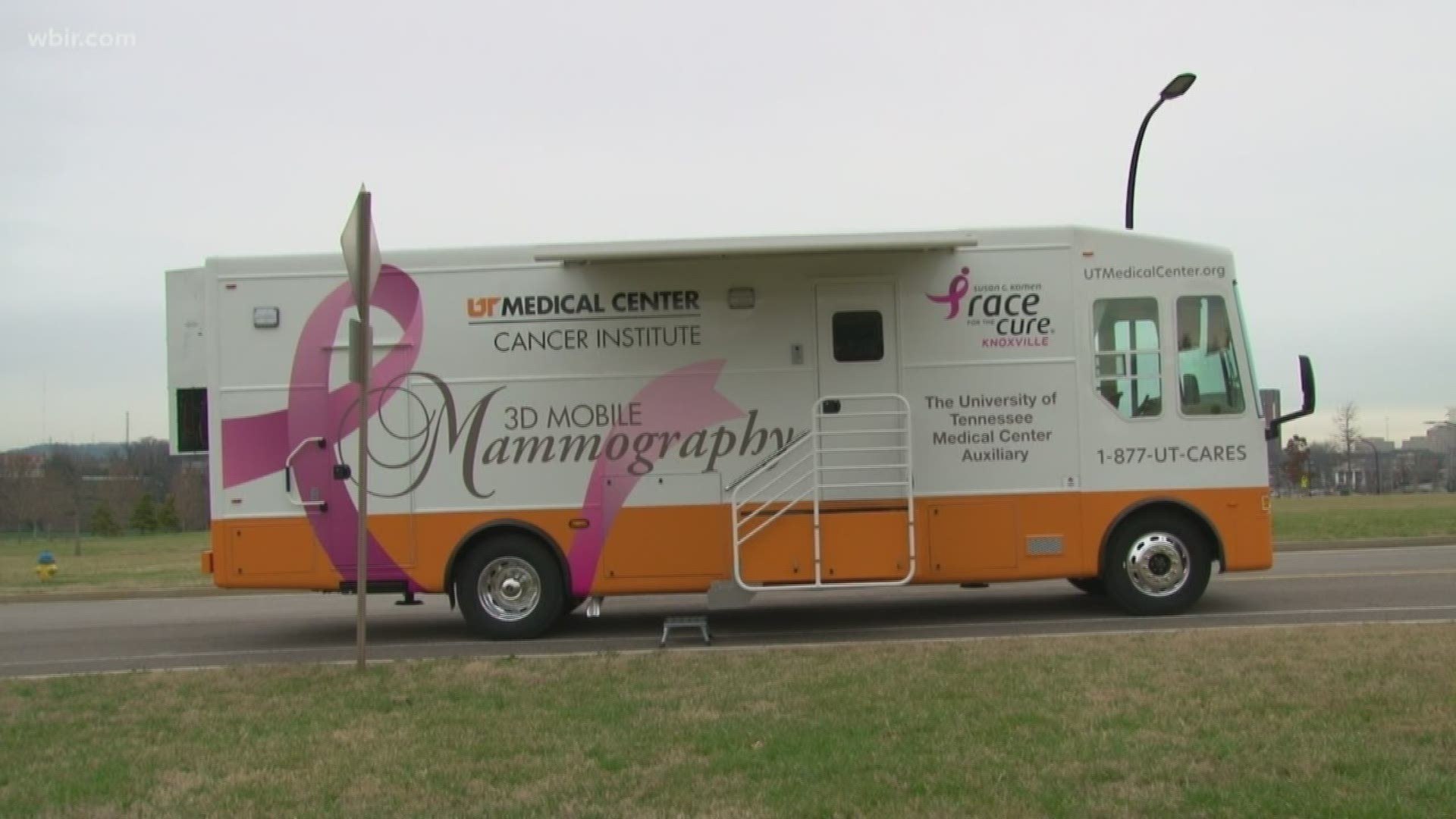 Many East Tennessee counties don't have mammography or 3D breast imaging equipment and the women who live there may not be able to travel to get tested.