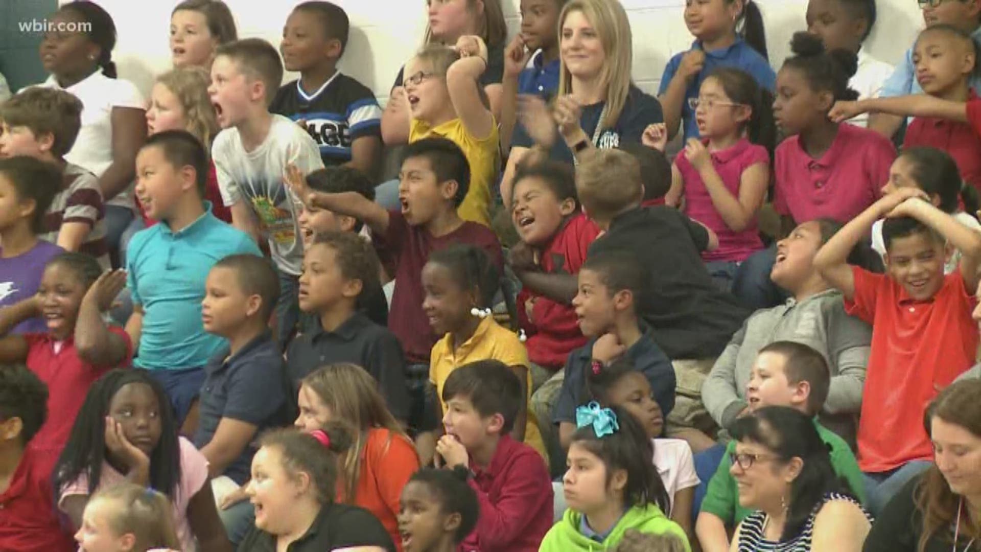 Spring Hill hosts annual basketball game for 5th graders