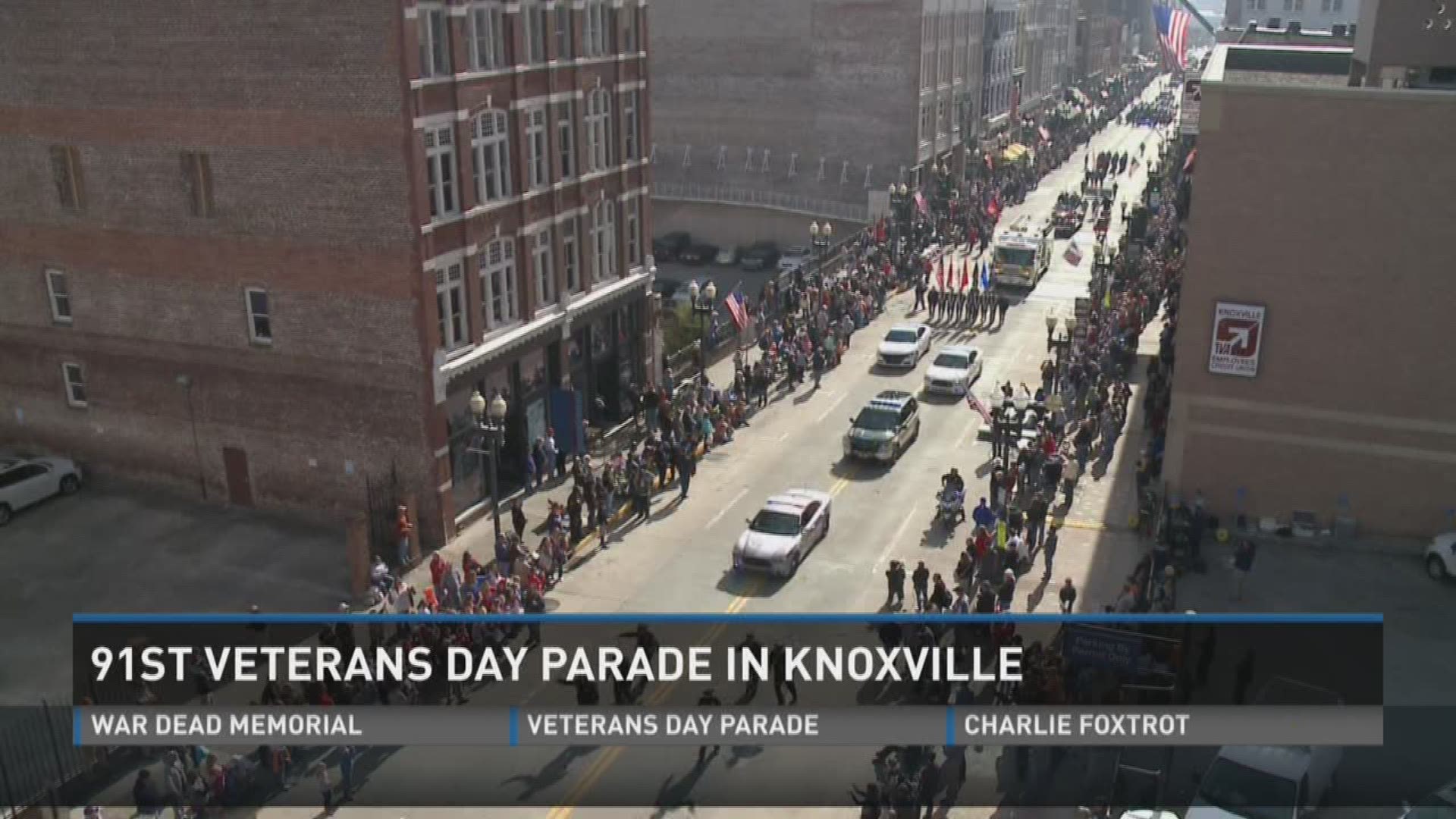 Knoxville hosted its 91st annual Veterans Day parade on Friday.