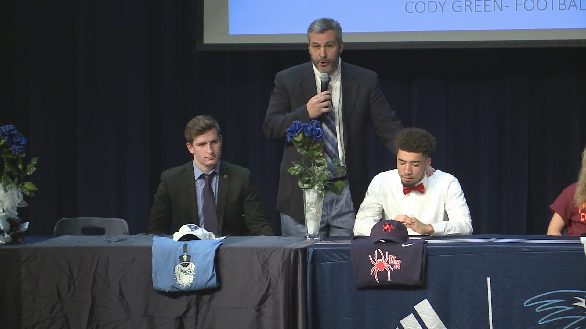 Hardin Valley running back Aaron Dykes will continue his football career at the Division I level in college with the Richmond Spiders. His dad and his high school football coach were college teammates at ETSU.