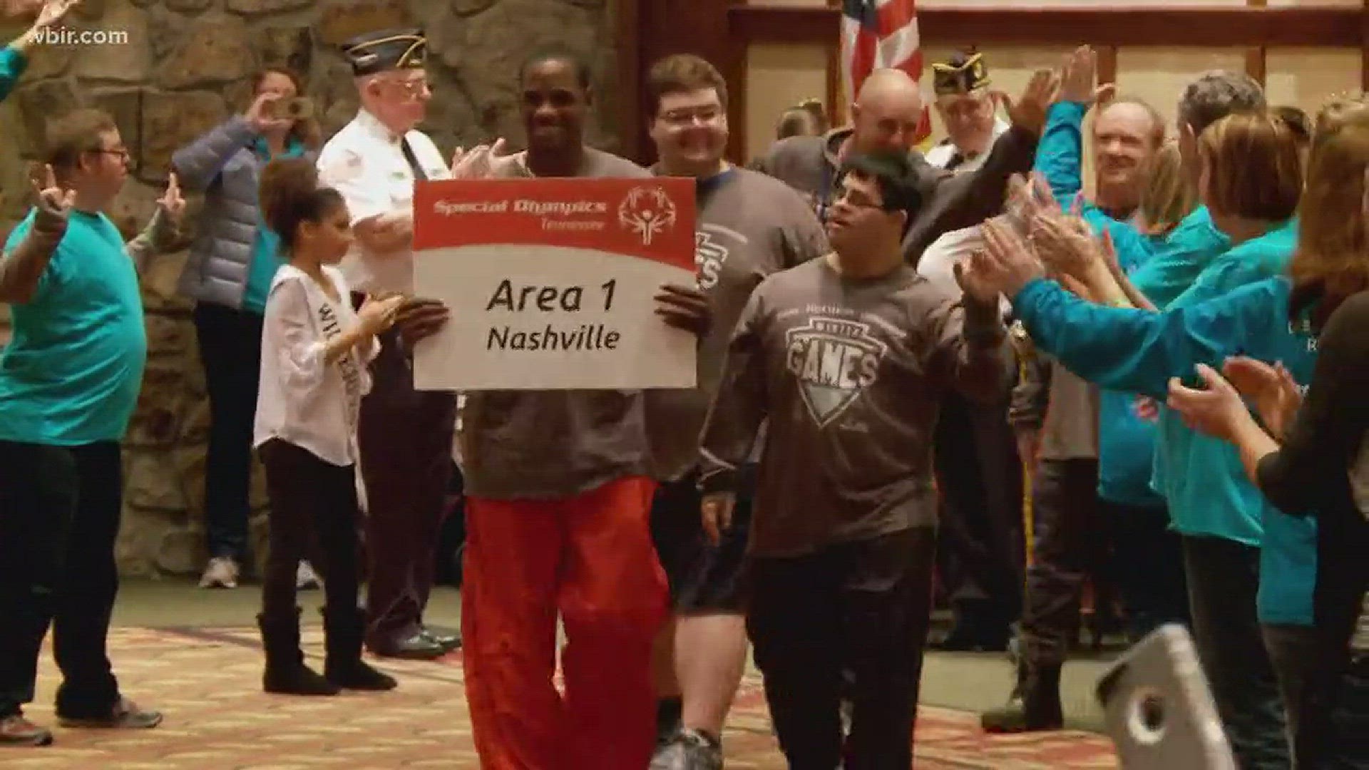 Like each gathering of the Olympic games, the special Tennessee special Olympics winter games kicked off with an opening ceremony.